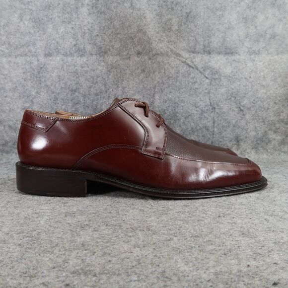 Giorgio Brutini Shoes Mens 12 Oxford Chukka Dress Classic Leather Lace Up Brown main image 6